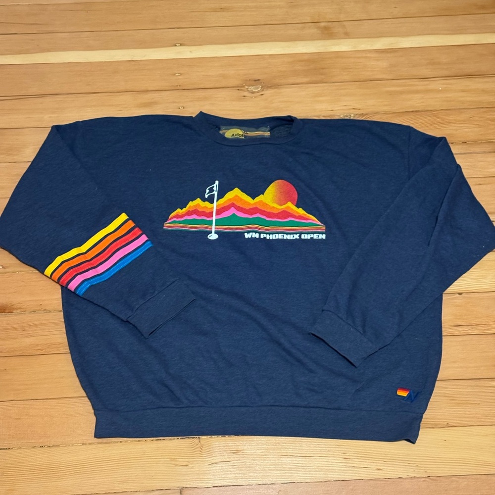 Rare Aviator Nation Waste Management Phoenix Open Sweatshirt - Picture 1 of 2